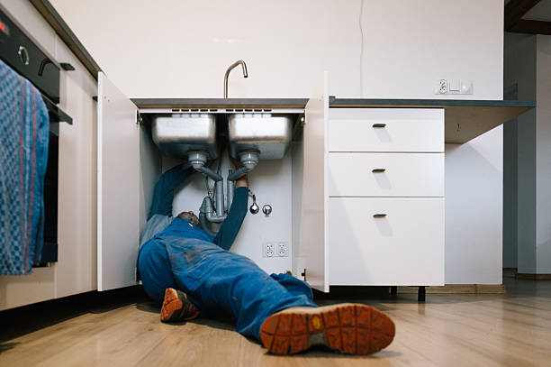 Professional Plumbing technician working in Portland, OR